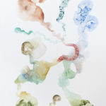 Teresa Palma Rodrigues1, 2023, Ad ventum #1, aguarela sobre papel, 101 x 67 cm.